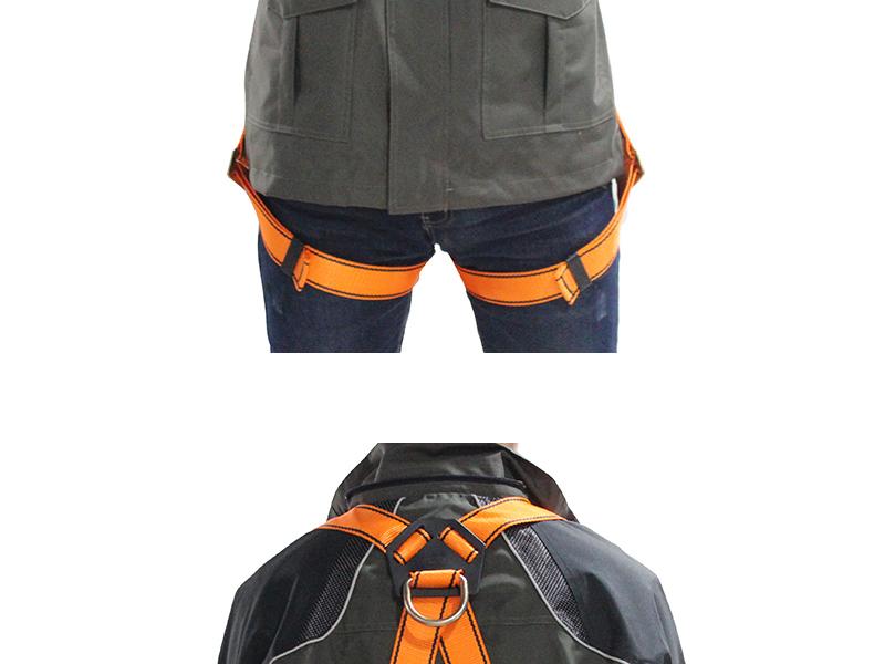 梅思安10128052輕巧星全身式中號安全帶圖2