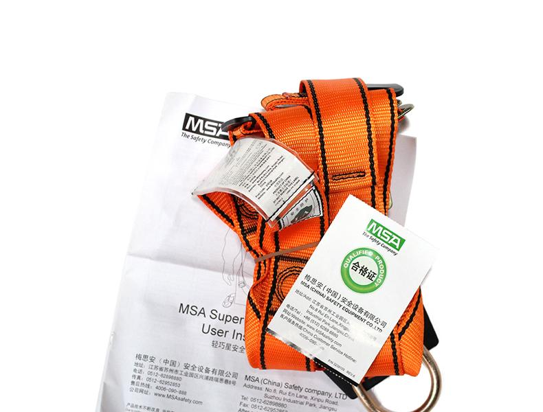 梅思安10128052輕巧星全身式中號安全帶圖4