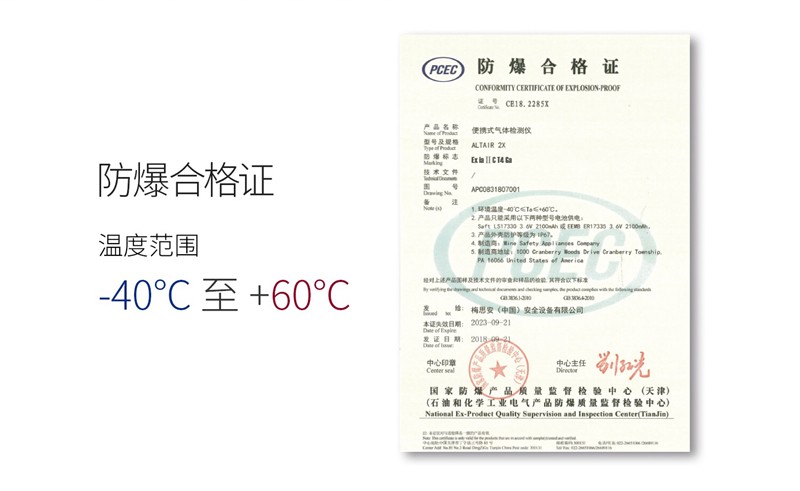 梅思安10196223(國產版)天鷹2XT雙氣體檢測儀圖片7