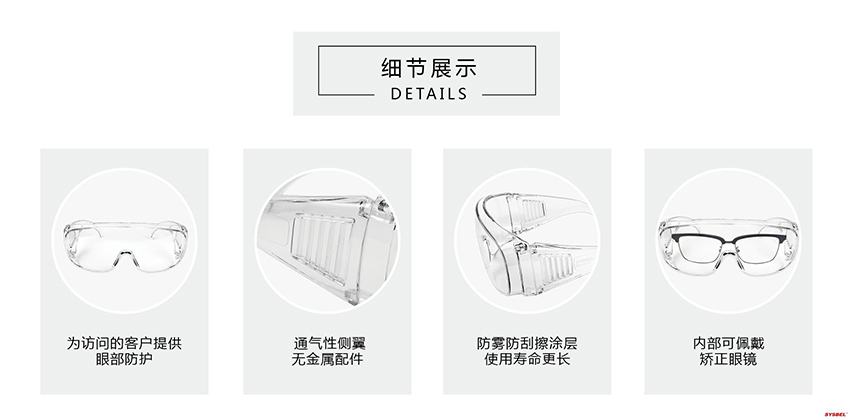 西斯貝爾WG-7280防護(hù)眼鏡圖2