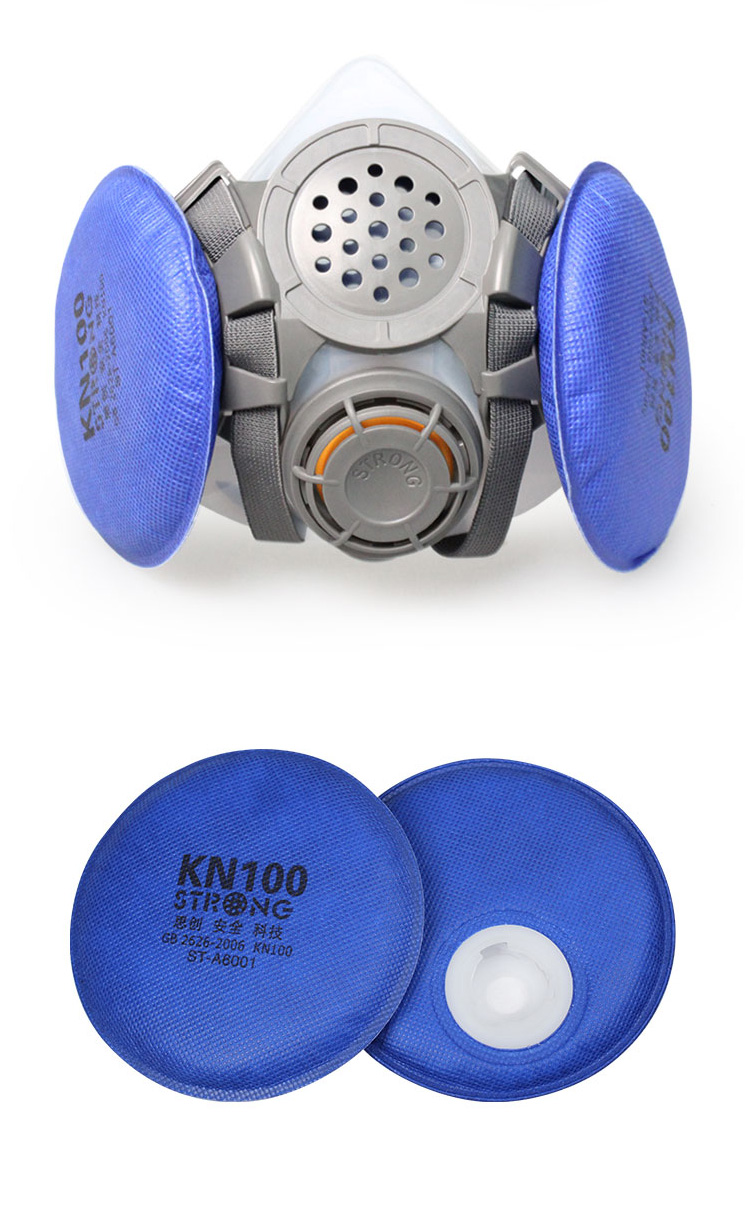 思創(chuàng)ST-M50G-3A硅膠雙罐防塵面具圖6