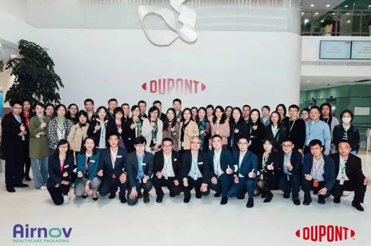 Airnov公司和杜邦Tyvek團隊合照