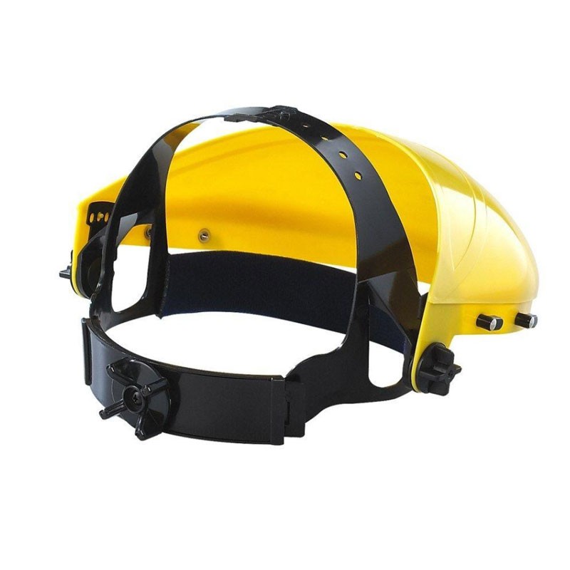 藍鷹B1YE+FC45黃色頭盔式防護面罩圖片1