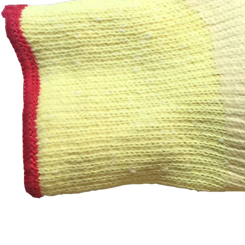 牛郎星NL-198黃紗紅膠膠片勞保手套圖片3