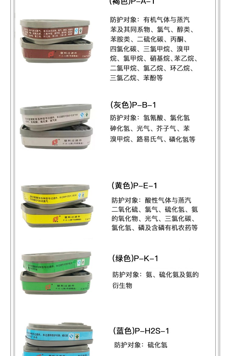 普達MJ-4008球型防毒全面具圖4