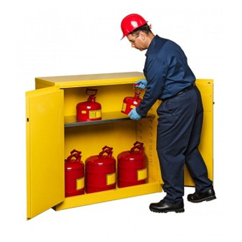 Newpig CAB720-YW PIG45加侖自動式阻燃安全柜圖片1