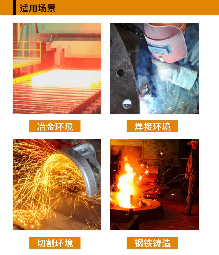 威特仕44-3006焊工手套反射鋁護手盾圖5