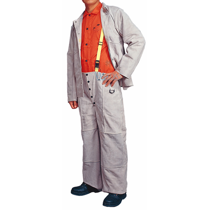 威特仕C33-9500白色帆布阻燃工作褲圖片