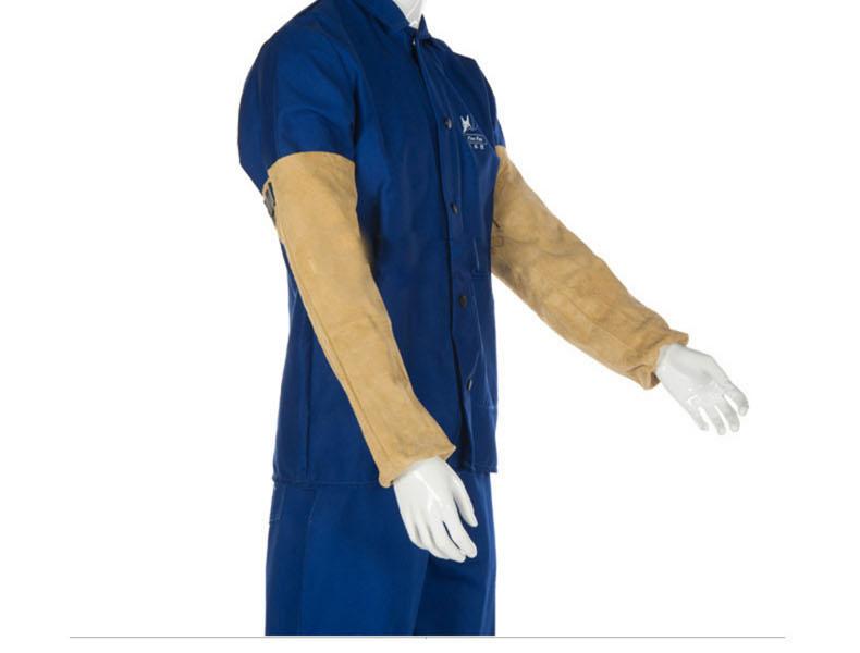 威特仕44-2319牛二層芯皮防火阻燃套袖圖片11