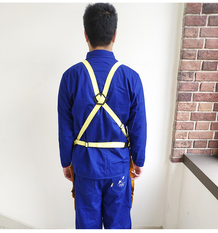 威特仕44-2136皮護胸防火阻燃圍裙圖11