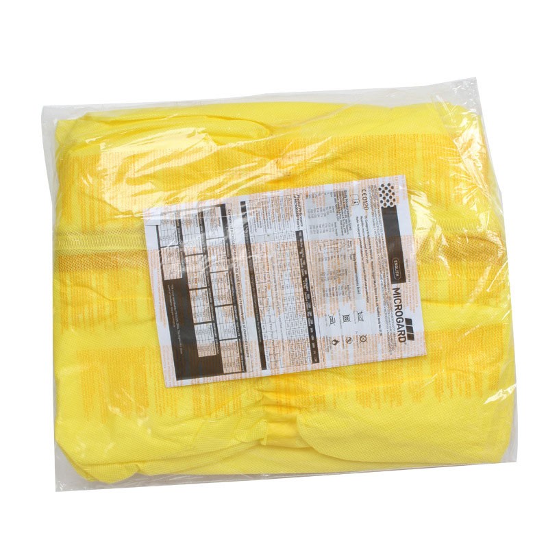 微護(hù)佳MC3000YE30-W-99-201-02黃色防護(hù)服上衣圖片2
