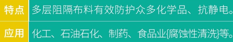 微護(hù)佳MC3000YE30-W-99-111-02黃色雙袖連體防化服圖片3