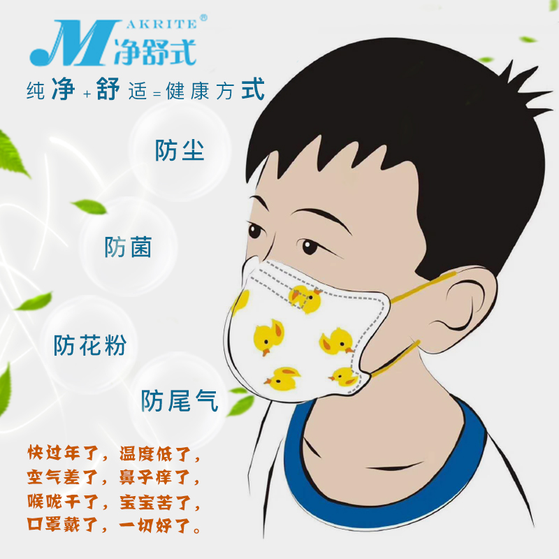 Makrite麥特瑞880S兒童口罩圖2