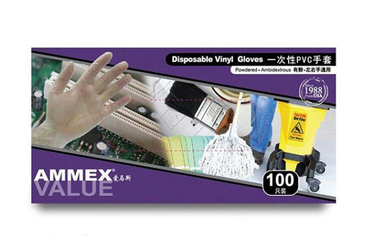 愛馬斯GPX3CV44100耐酸堿一次性pvc手套圖片