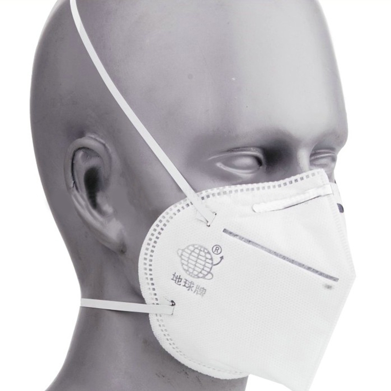 地球1068折疊式KN95防塵口罩圖片