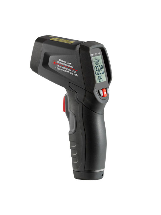 華盛昌DT-835專業型二合一環形激光紅外線測溫儀圖片1