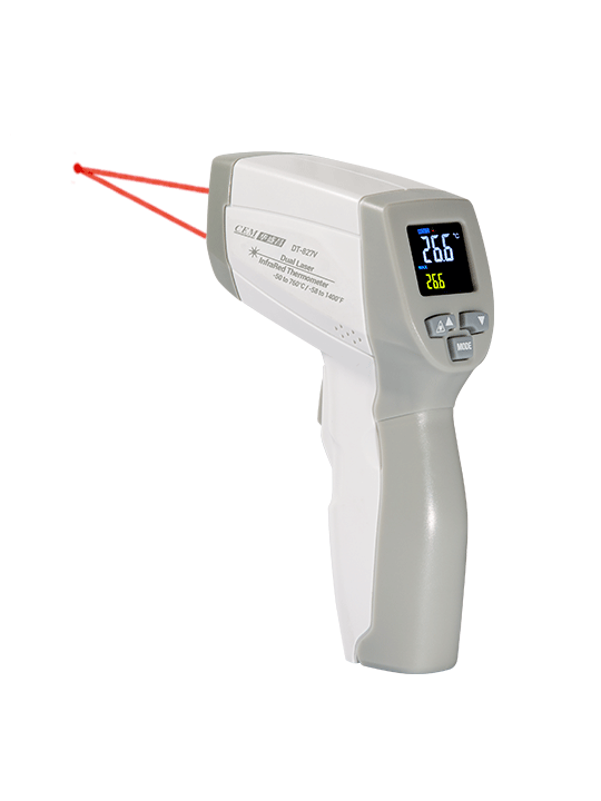 華盛昌DT-827迷你型專業級紅外線測溫儀圖片1