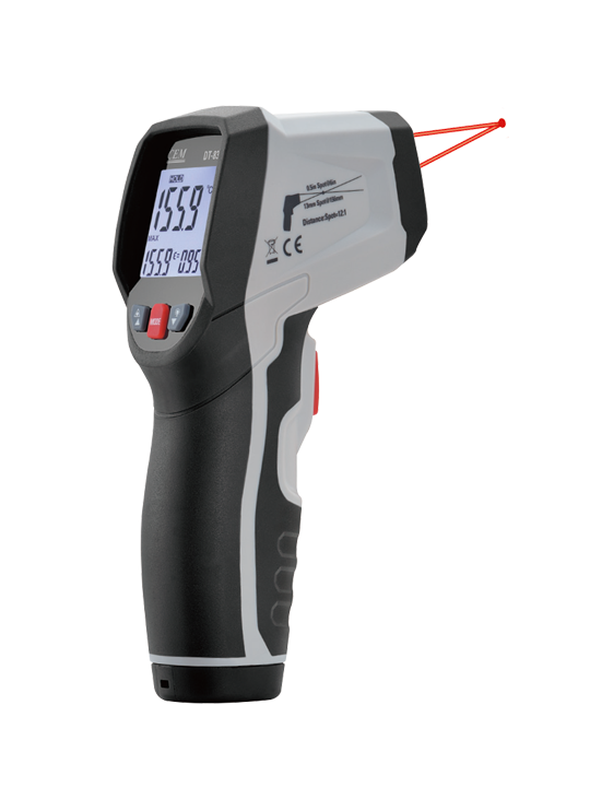 華盛昌DT-833+專業雙激光紅外測溫儀圖片1