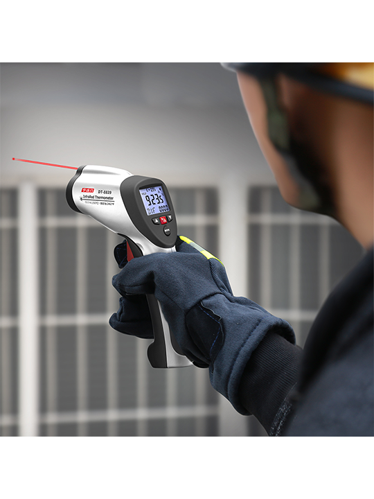 華盛昌DT-8829專(zhuān)業(yè)中高溫型紅外線測(cè)溫儀圖片2