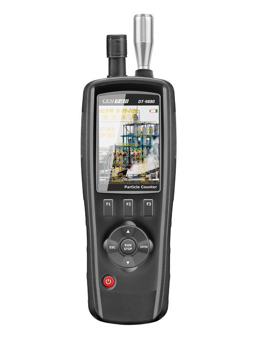 華盛昌DT-9881五合一PM2.5粉塵顆粒物空氣質(zhì)量檢測儀圖片1