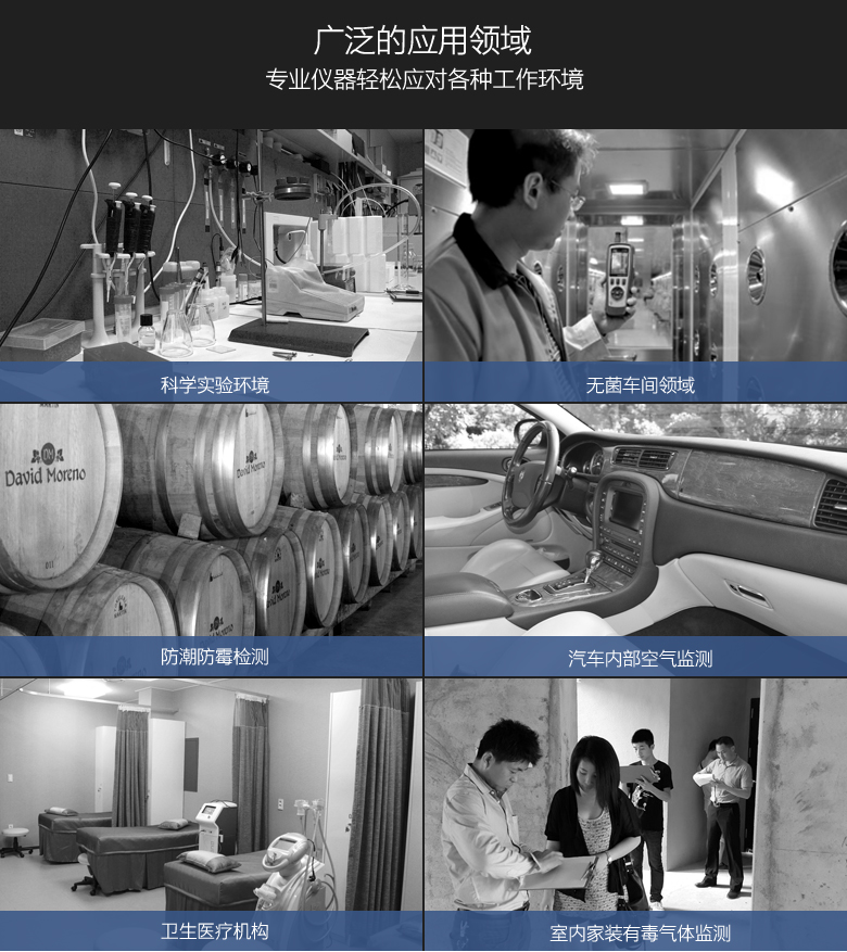 華盛昌DT-9850M新型四合一PM2.5粉塵顆粒物空氣質量檢測儀圖片2