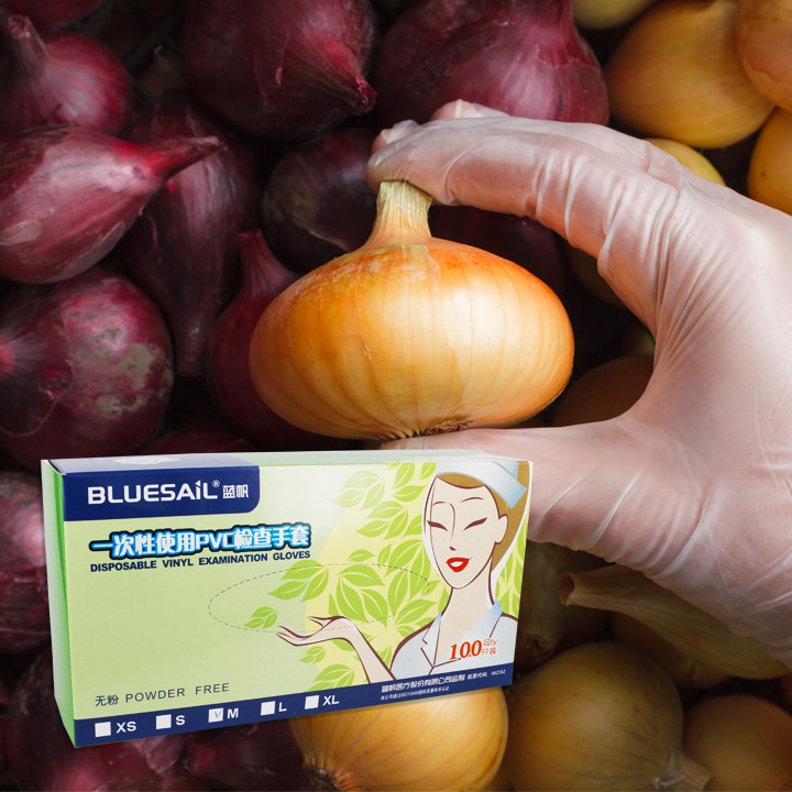 藍帆醫療C9101一次性PVC手套圖片