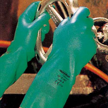 羿科60600703 GT-F-09C防化防油丁腈手套圖片