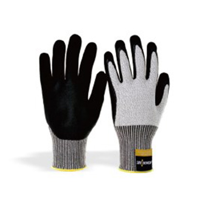 好員工PE-108灰黑色HPPE防割手套圖片