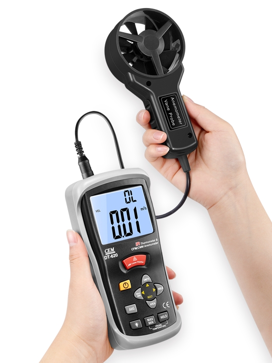 華盛昌DT-618多功能便攜手持式風速儀圖片2