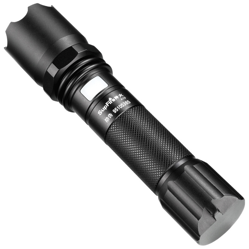 神火A10迷你手電筒USB充電強光手電筒圖片2