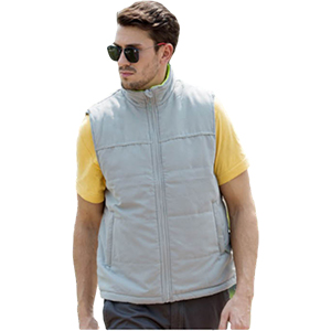 安大叔A233高效暖絨灰色反光防寒背心圖片