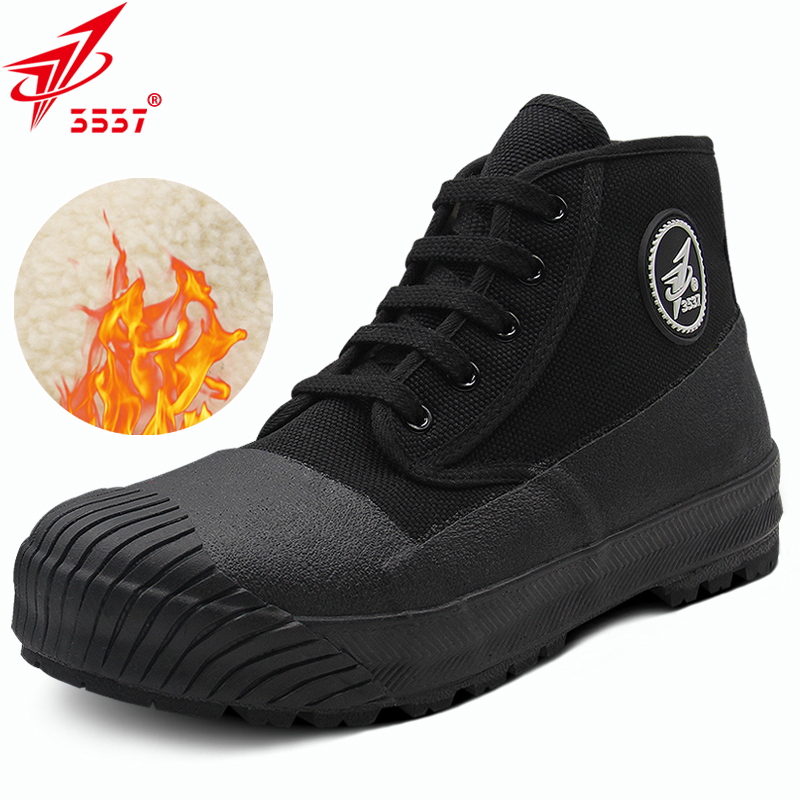 3537特勤先鋒-2加絨加厚高幫防水耐磨勞保鞋