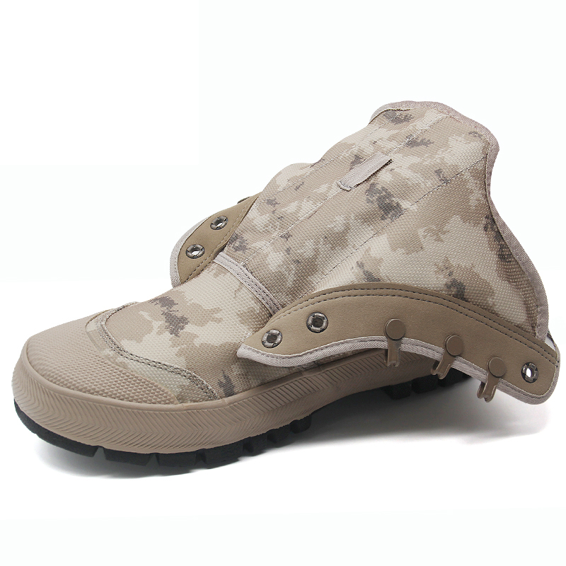 3537高腰沙豹透氣防滑耐磨防風勞保鞋