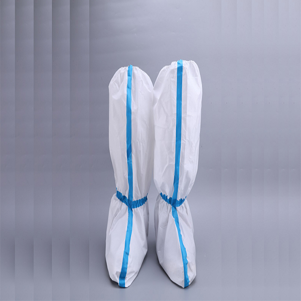 坤澤爾A型白色醫用隔離靴套圖片