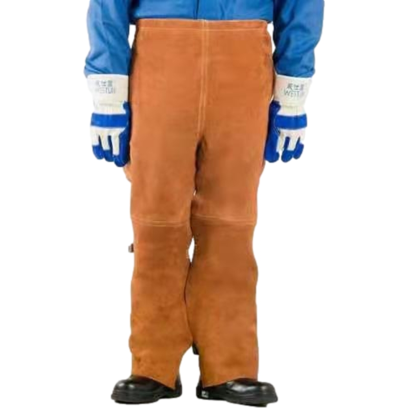 威仕盾W-2438金黃色電焊工作褲圖片