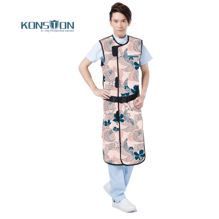 康仕盾LF001A連體雙面式無袖防護(hù)無鉛鉛衣圖片