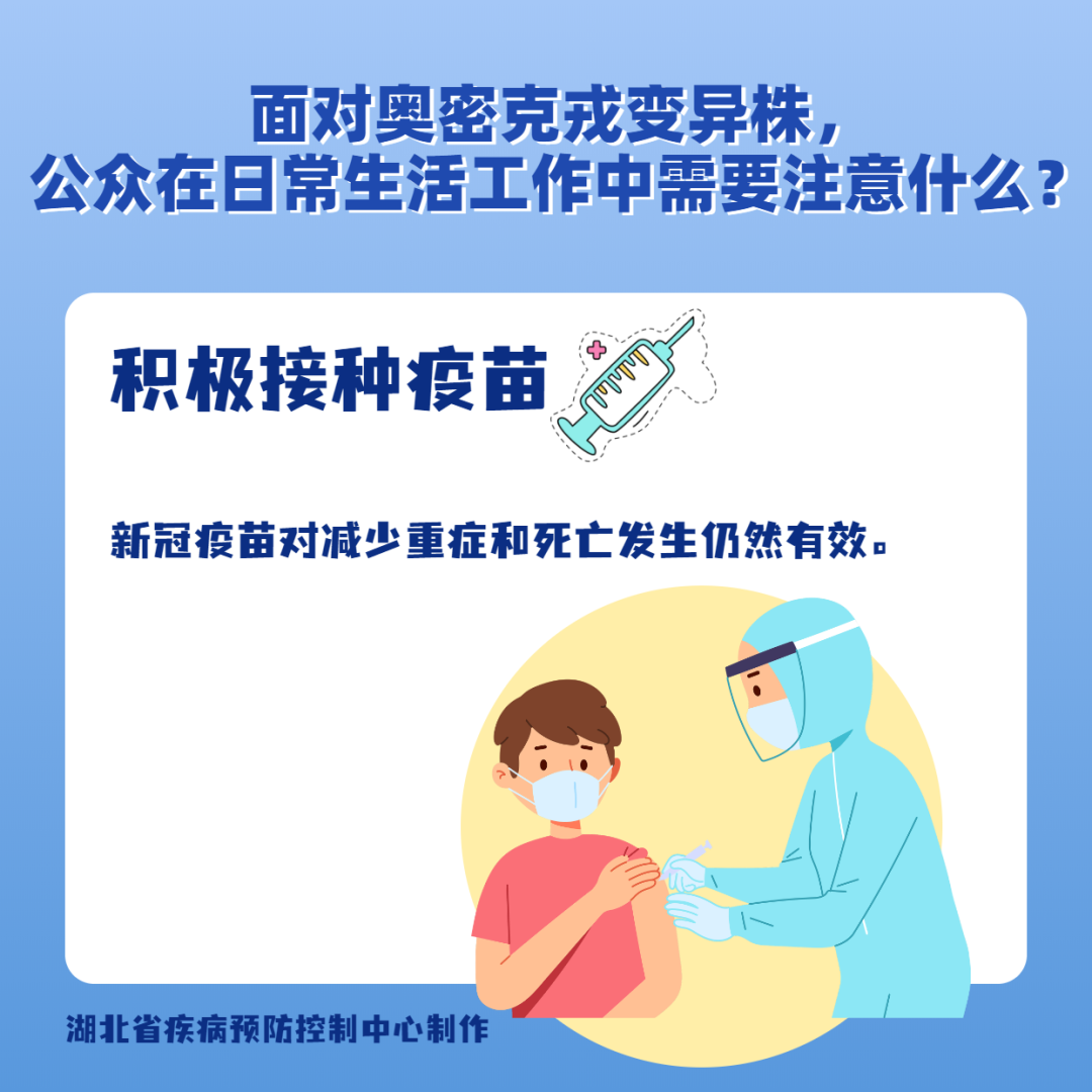 奧密克戎變異株接種疫苗