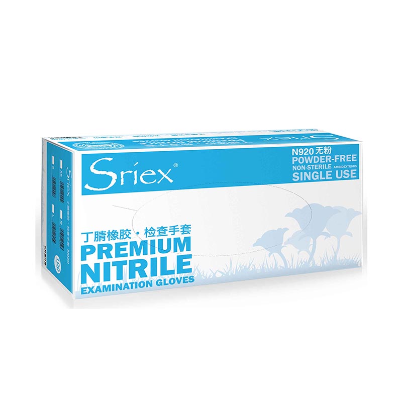 施睿康Sriex N920丁腈橡膠檢查手套圖片