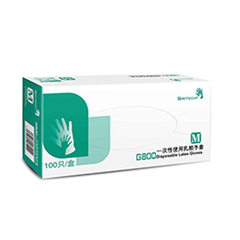 施睿康SRITECH G800天然乳膠一次性手套圖片