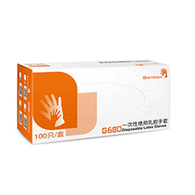 施睿康SRITECH G680天然乳膠一次性手套圖片