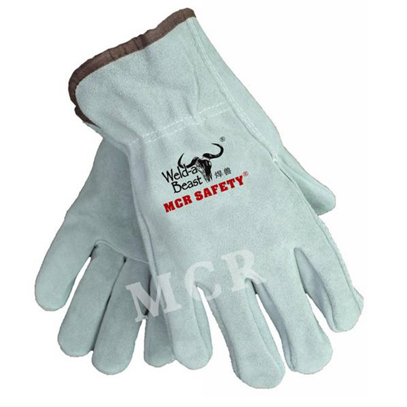 焊獸V31205B級牛二層勞保手套圖片