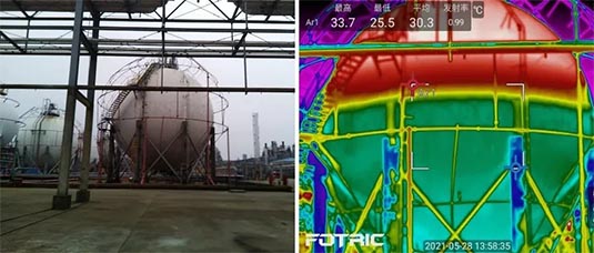 紅外熱像儀在化工廠的重要應用
