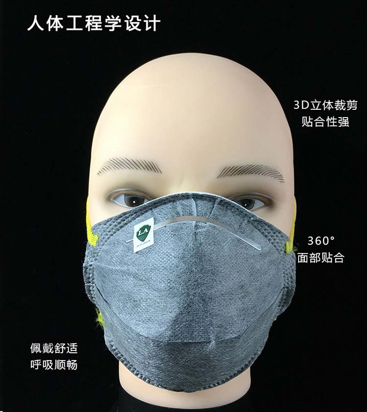 耐唄斯NBS9537CP杯型防塵口罩圖片2