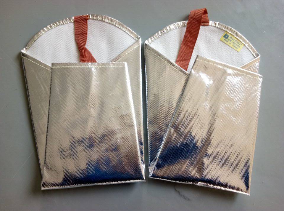 藍鷹AL8標準鋁箔布耐高溫套袖圖片3