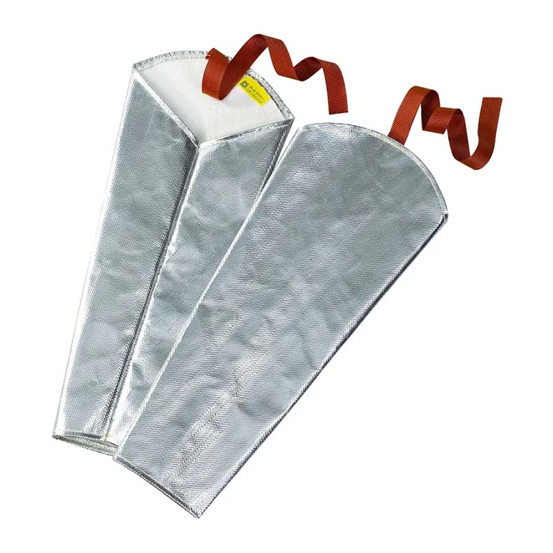 藍(lán)鷹AL8K芳綸鋁箔布耐高溫套袖圖片