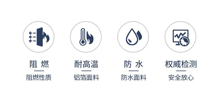 藍鷹AL29K芳綸鋁箔布大衣圖片8