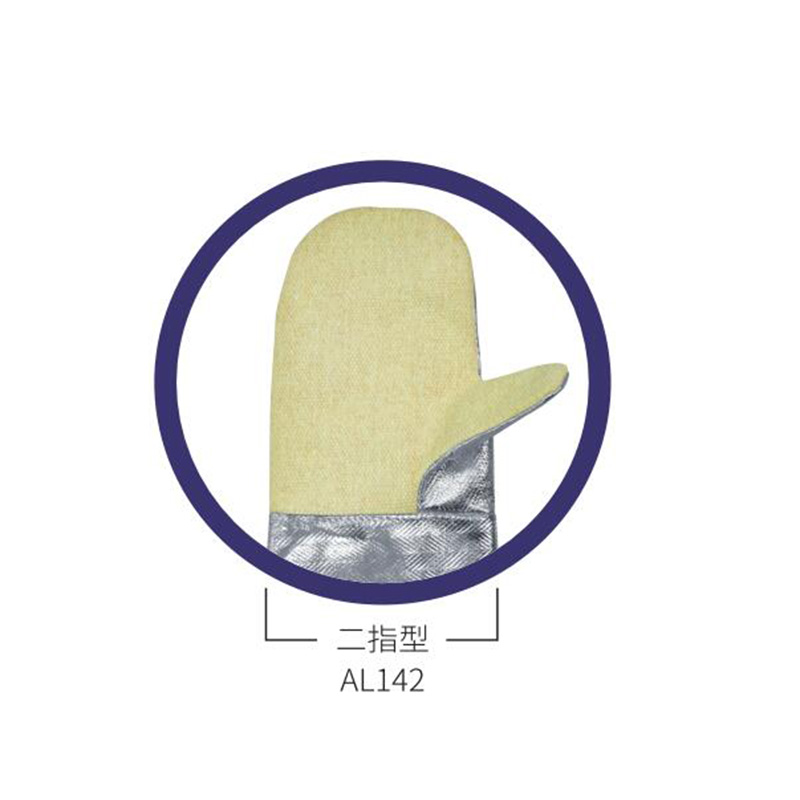 藍鷹AL142二指型鋁箔耐高溫手套圖片