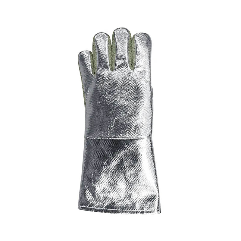 藍鷹AL145五指型鋁箔耐高溫手套圖片3