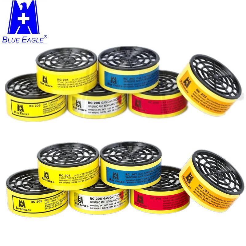 藍(lán)鷹NP306橡膠雙濾盒半面罩防毒面具圖片16