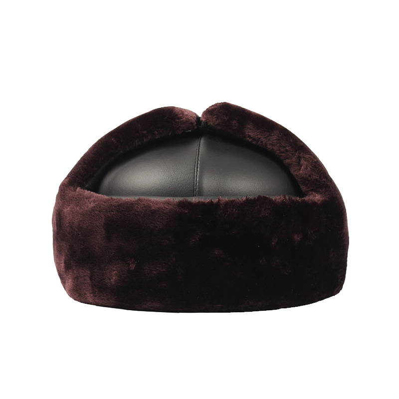 唐豐棕色棉安全帽